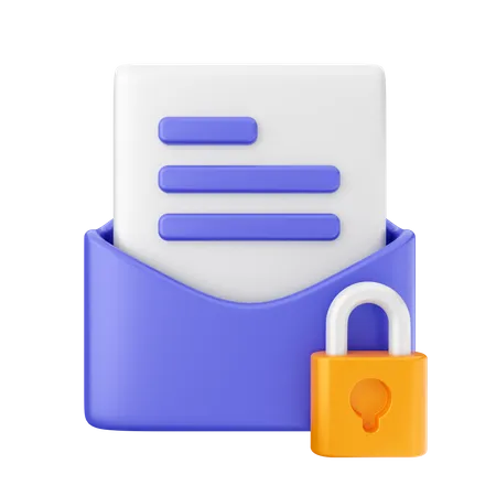 Cadenas de courrier  3D Icon