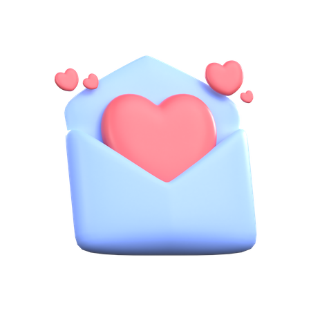 COURRIER D'AMOUR  3D Icon