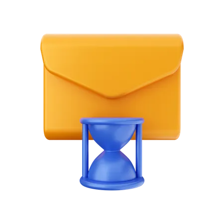 Mail Deadline  3D Illustration