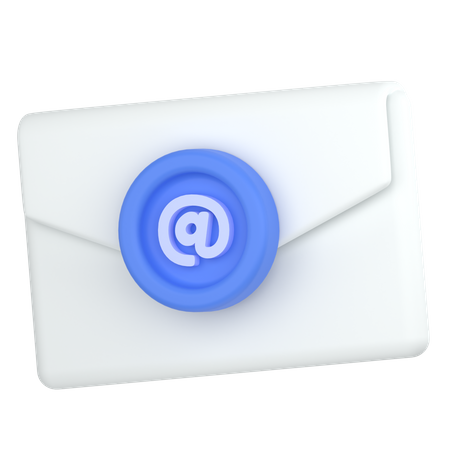 Mail destination  3D Icon