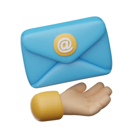 Mail-Dienst  3D Icon