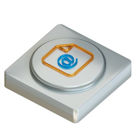 Mail Document  3D Icon