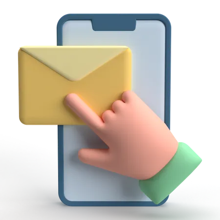 Envoyer un mail  3D Icon