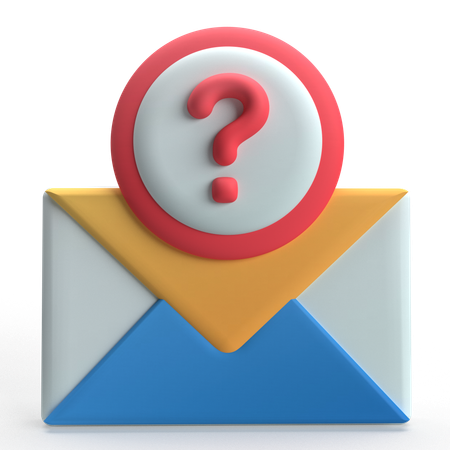 Mail FAQ  3D Icon