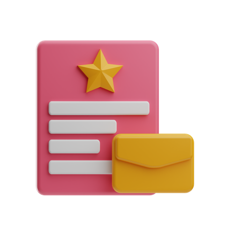 Mailfavorit  3D Icon