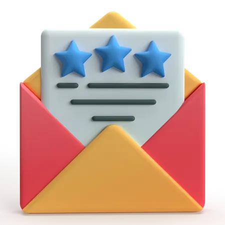 Mail Feedback  3D Icon