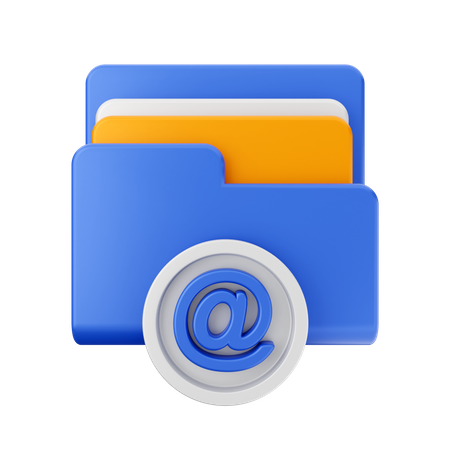 Mail Folder  3D Icon