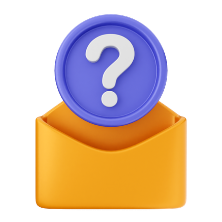 Mail Helpdesk  3D Icon