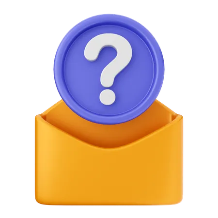 Mail Helpdesk  3D Icon