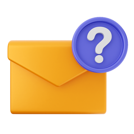 Mail Helpdesk  3D Icon