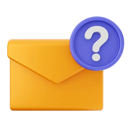 Mail Helpdesk  3D Icon