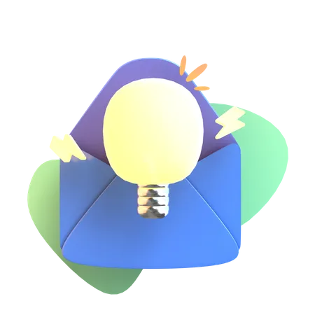 Mail-Idee  3D Icon