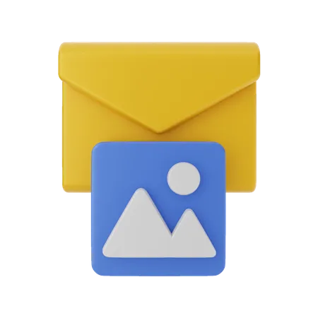 3 D Icon Mail Message 3D Illustration