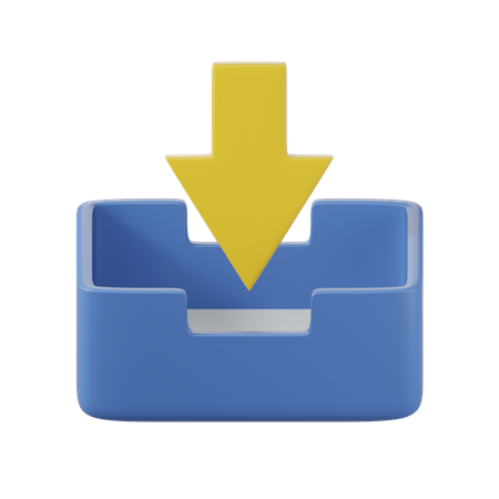 Mail Inbox  3D Icon