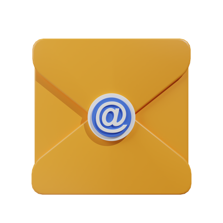 Mail Inbox App  3D Icon