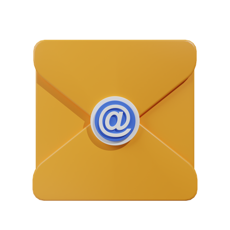 Mail Inbox App  3D Icon