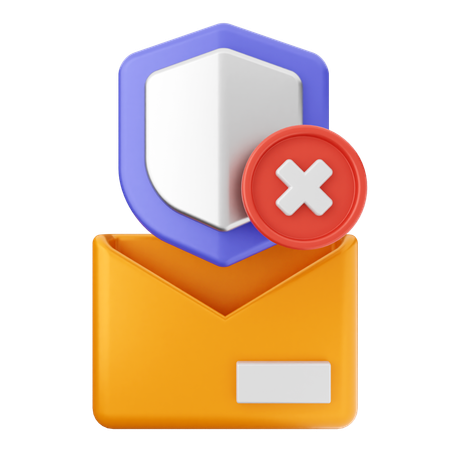 Mail Internet Security  3D Icon