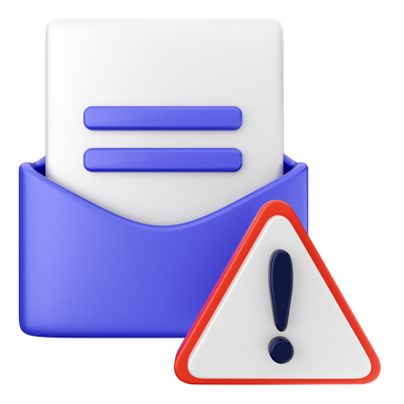 E-Mail Internet Sicherheit  3D Icon