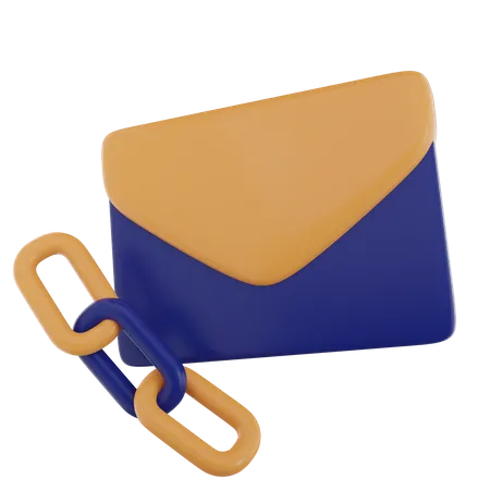 Mail Link 3D Icon