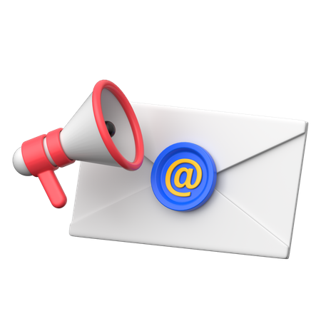 Mail Marketing  3D Icon