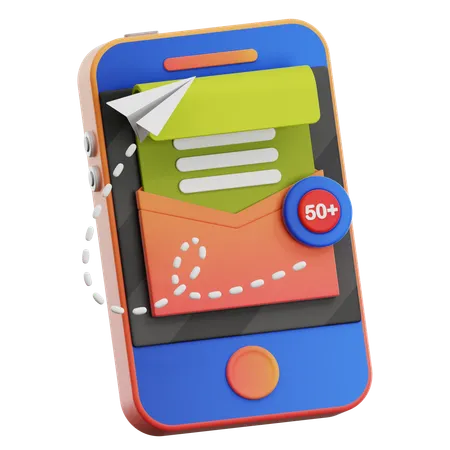 MAIL MARKETING  3D Icon