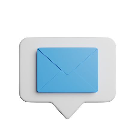 Mail Message  3D Icon