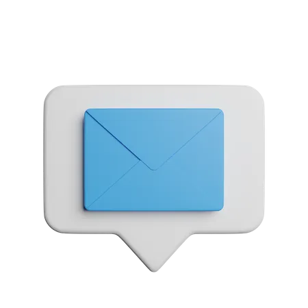 Mail Message  3D Icon