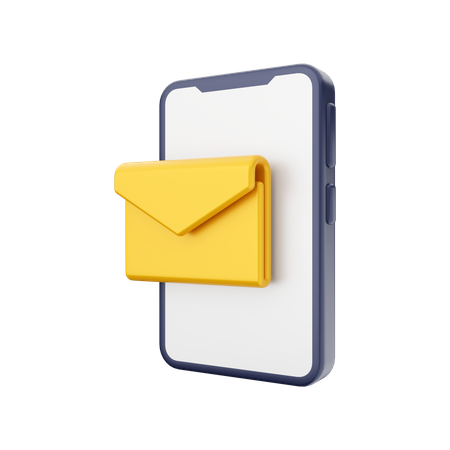Mail Message 3D Illustration