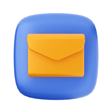 Mail Message  3D Icon