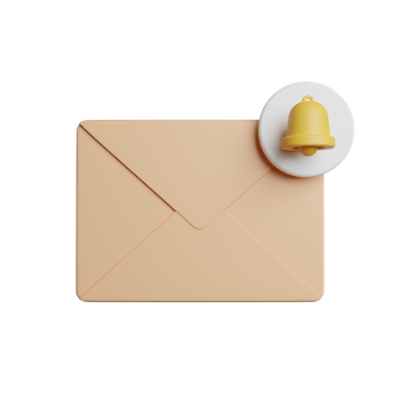 Mail Notification  3D Icon