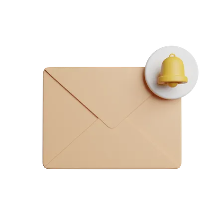 Mail Notification  3D Icon