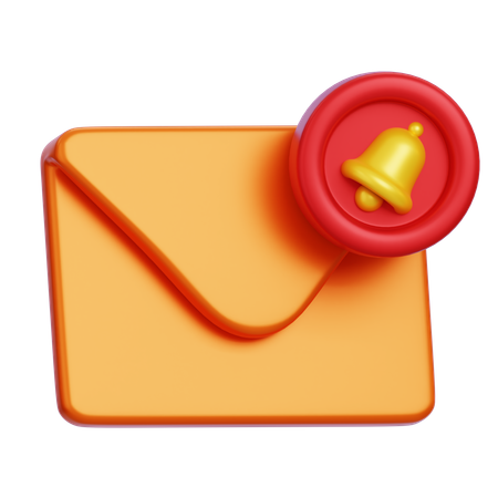 Mail Notification  3D Icon