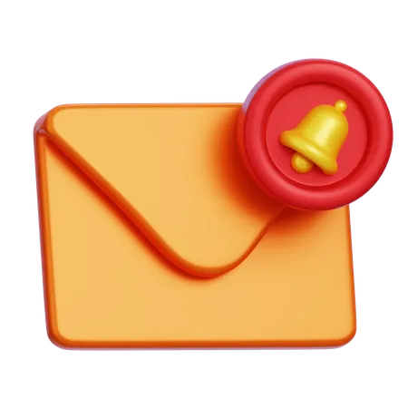 Mail Notification  3D Icon