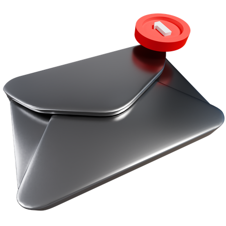 Mail Notification  3D Icon