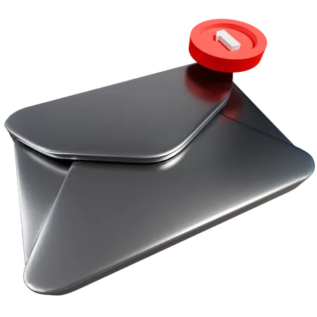 Mail Notification  3D Icon