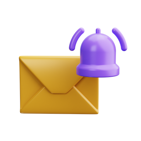 Mail Notification  3D Icon