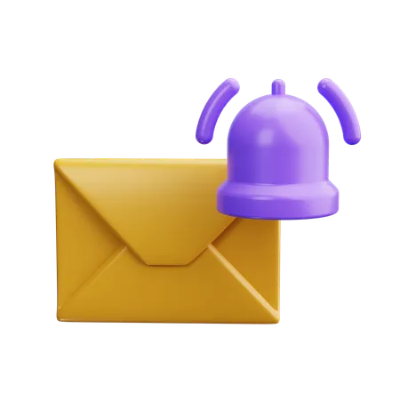 Mail Notification  3D Icon