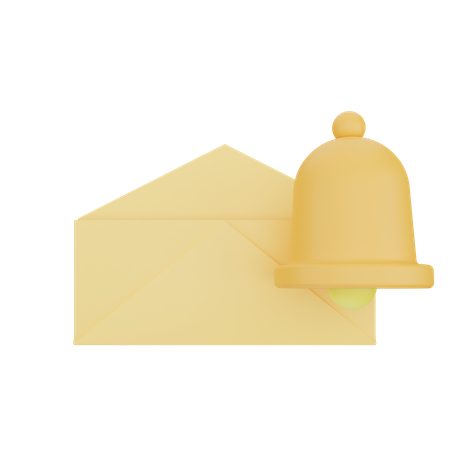 Mail Notification  3D Icon