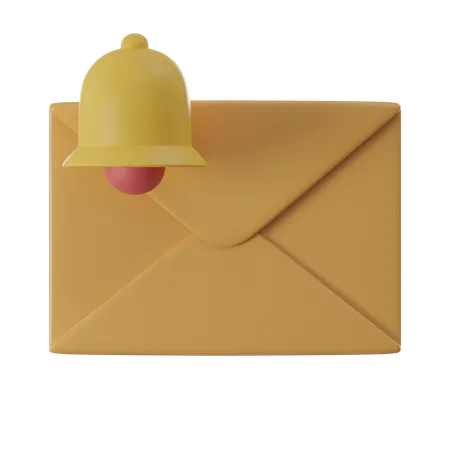 Mail Notification  3D Icon