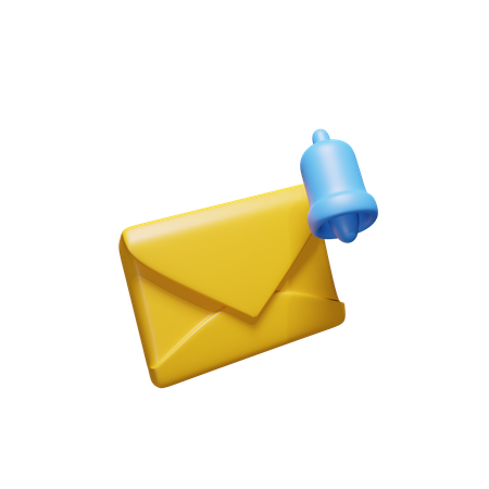 Mail Notification  3D Icon