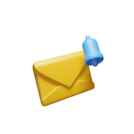 Mail Notification  3D Icon