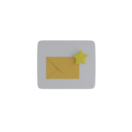 Mail Notification  3D Icon