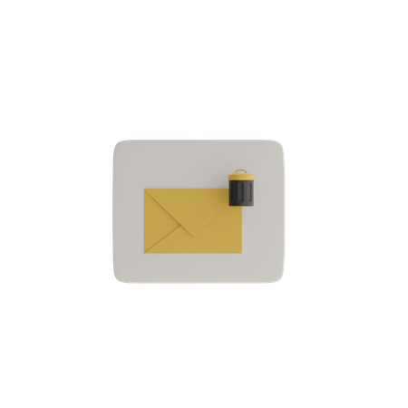 Mail Notification  3D Icon