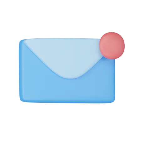 Mail Notification  3D Icon