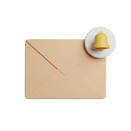 Mail Notification 3D Icon