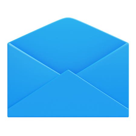 Mail Open  3D Icon