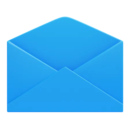 Mail Open  3D Icon