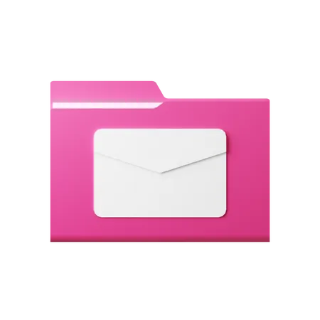 Mail-Ordner  3D Icon