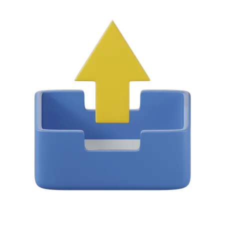 Mail Outbox  3D Icon