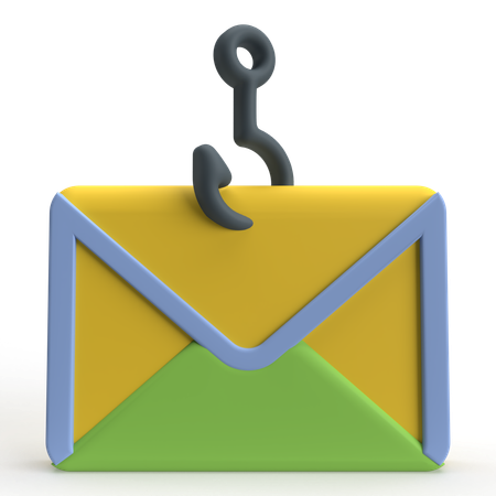 Mail-Phishing  3D Icon